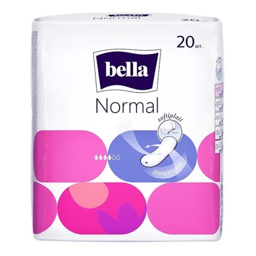 Белла Нормал Софтиплайт Эйр Прокладки гигиен. 20шт Bella Nova