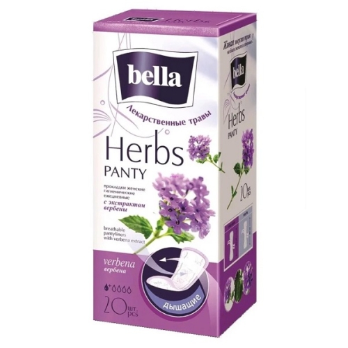 Белла Панти Хербс Прокладки ежедн. 20шт. экстр вербены Bella Panty