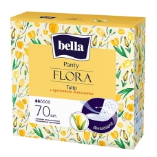 Белла Панти Флора Прокладки ежедн. 70шт. аромат тюльпана Bella Panty