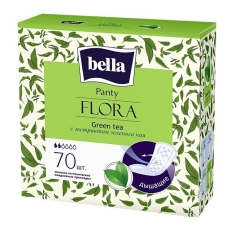 Белла Панти Флора Прокладки ежедн. 70шт. экстракт зеленого чая Bella Panty
