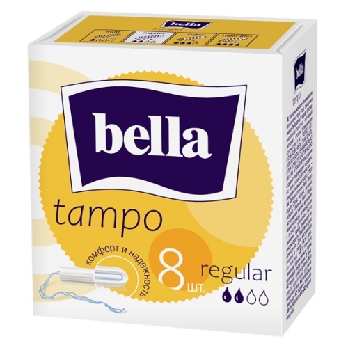 Белла Тампо Тампоны Регуляр 8шт без аппликатора Bella Tampo