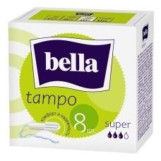 Белла Тампо Тампоны Супер 8шт без аппликатора Bella Tampo