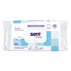 Сени Кэр Seni Care Cалфетки влажные №80 с витамином Е и аллантоином для ухода