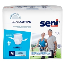 Сени Seni Актив Трусы впитывающие р.M №10 Seni Active Medium