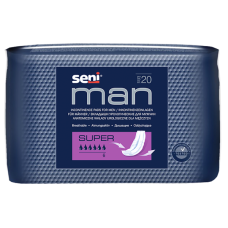Сени Мэн Супер Вкладыши урологические  20шт. д/мужчин Seni Man Super