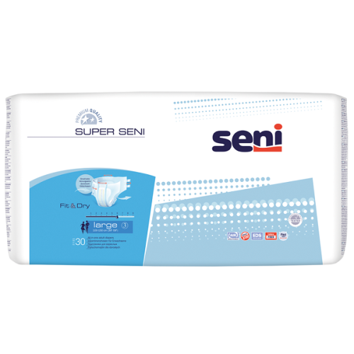 Сени Супер Подгузники для взрослых р.L 30шт. Seni Super