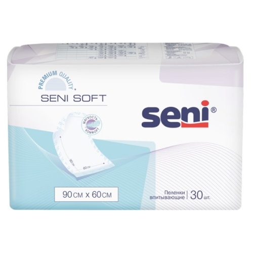 Сени Софт Пеленки впитыв. 90х60см №30 Seni Soft