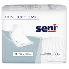 Сени Софт Бэйсик Пеленки впитыв. 60х90см №30 Seni Soft Basic