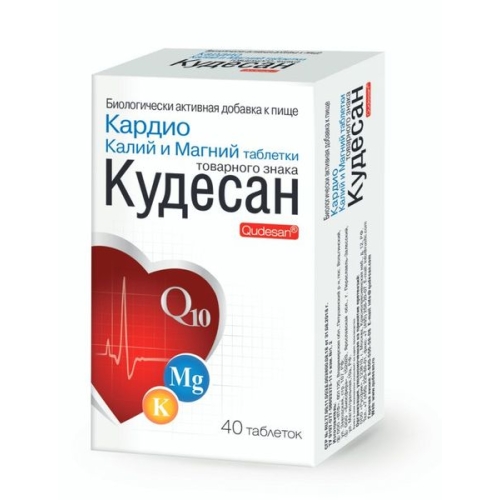 Кудесан Кардио Калий и магний таблетки №40