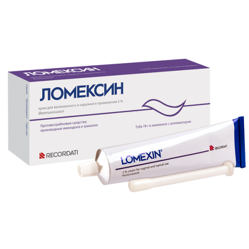 Ломексин крем вагин. 2% 78г