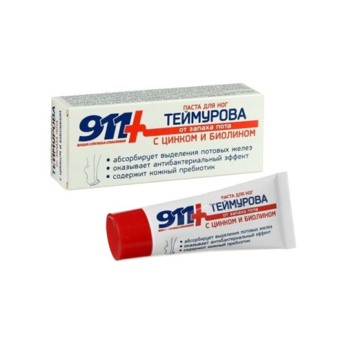 911 Теймурова паста д/ног 50мл