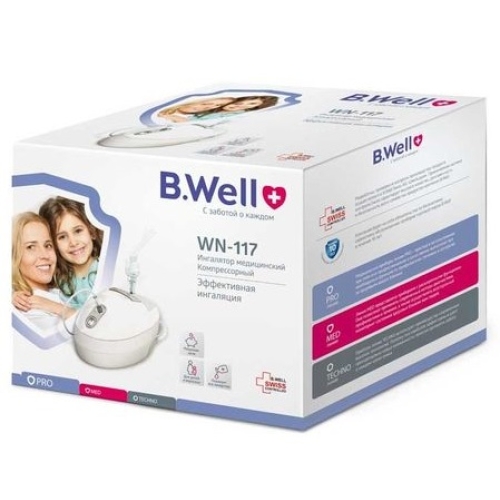 Ингалятор B.Well WN-117K компрессорный