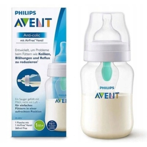 Авент Бутылочка Anti-colic с клапаном 260мл