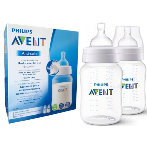 Авент Бутылочка Anti-colic 260мл 2шт. Арт.813/27 