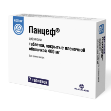 Панцеф таблетки 400мг №7