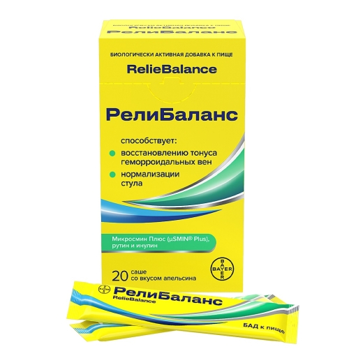 РелиБаланс суспензия 10мл саше №20