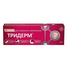 Тридерм крем 15г