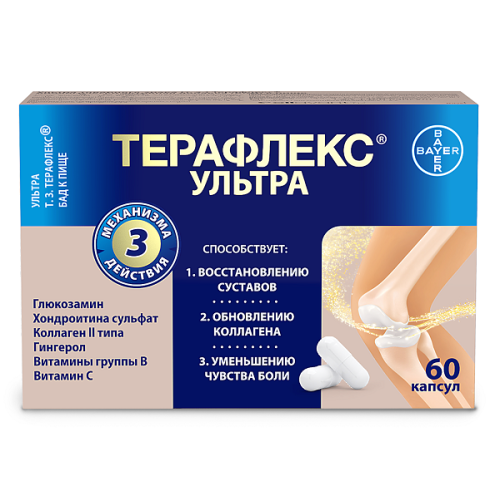 Терафлекс Ультра капсулы №60