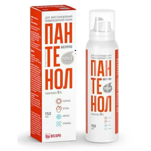 Пантенол пена 5% 150мл
