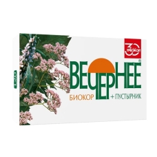 Вечернее + Пустырник Биокор драже №120