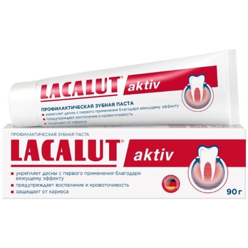 Лакалют Зубная паста Activ 90г