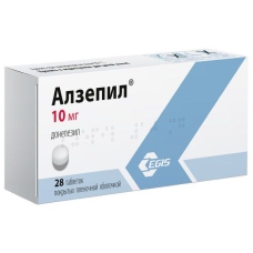 Алзепил таблетки 10мг №28
