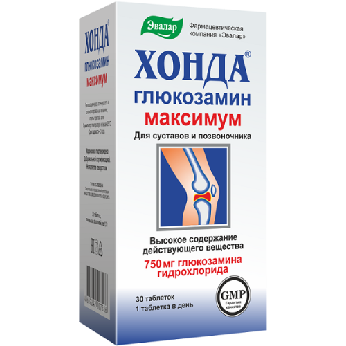 Хонда Глюкозамин максимум таблетки №30