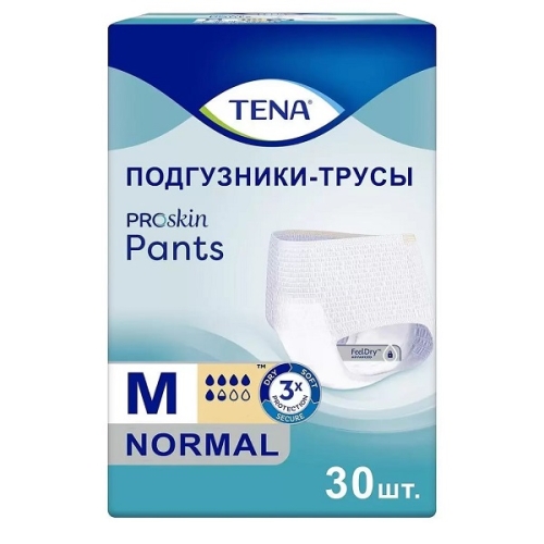 Тена Пантс Нормал трусы-подгузники р.M №30