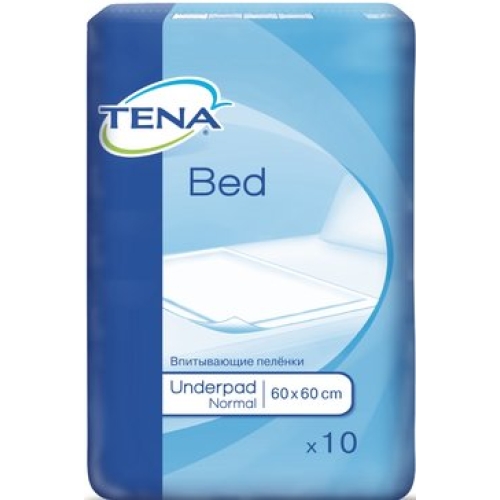 Тена Bed Underpad пеленки 60смX60см №10 нормал