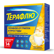 Терафлю порошок Лимон саше №14