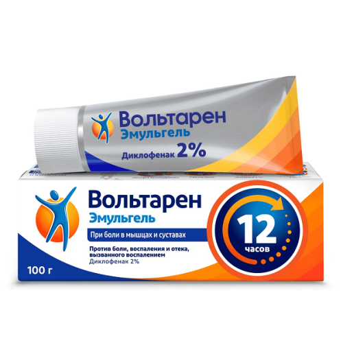 Вольтарен Эмульгель гель 2% 100г
