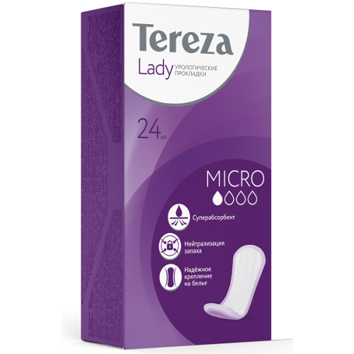 Тереза Леди Прокладки уролог. Микро №24 TerezaLady Micro