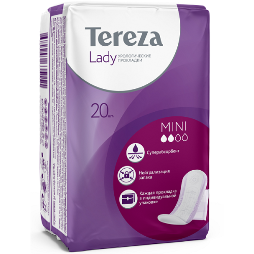 Тереза Леди Прокладки урологические Мини №20 TerezaLady Mini 