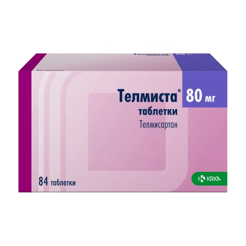 Телмиста таб ппо 80мг №84
