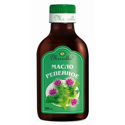 Масло Репейное фл. 100мл Мирролла
