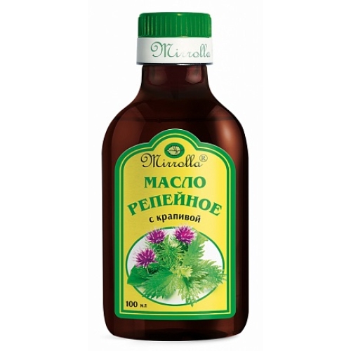 Масло Репейное Крапива фл. 100мл Мирролла