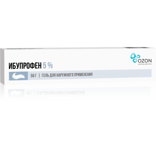 Ибупрофен гель 5% 50г