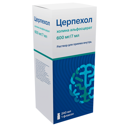 Церпехол р-р д/внутр примен 600мг/7мл фл 240мл №1