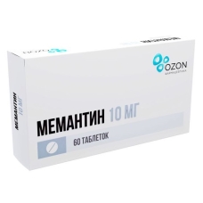 Мемантин таблетки 10мг №60