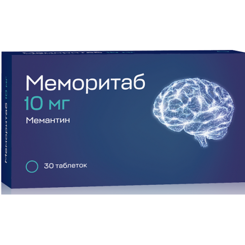 Меморитаб таблетки дисперг 10мг №30