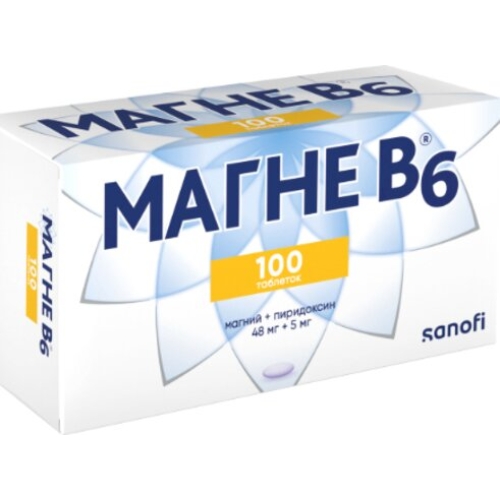 Магне В6 таблетки №100