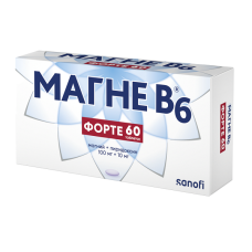 Магне В6 Форте таблетки №60