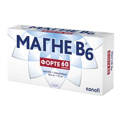 Магне В6 Форте таблетки №60