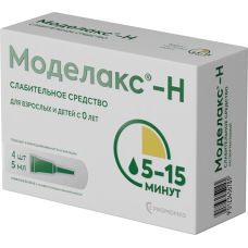 Моделакс-Н раствор рект. 5мл №4 микроклизмы