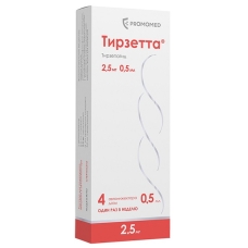 Тирзетта раствор 2,5мг/0,5мл №4 шприц в автоинжект д/п/к введ