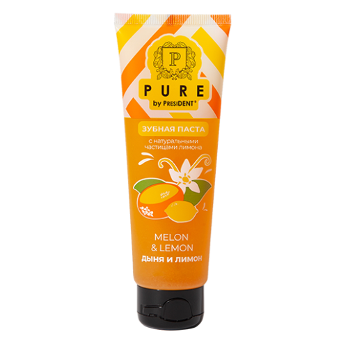 ПрезиДЕНТ Зубная паста Pure By Дыня и лимон 100г