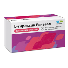 L-Тироксин Реневал таб. 100мкг №112