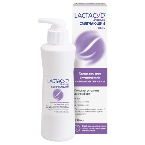 Лактацид LACTACYD ФАРМА Cмягчающий средство для интимной гигиены 250мл