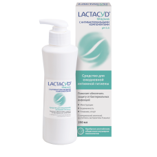 Лактацид LACTACYD ФАРМА с антибактериальными компонентами средство для интимной гигиены фл. 250мл