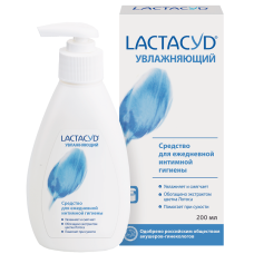 Лактацид LACTACYD Увлажняющий средство для интимной гигиены 200мл